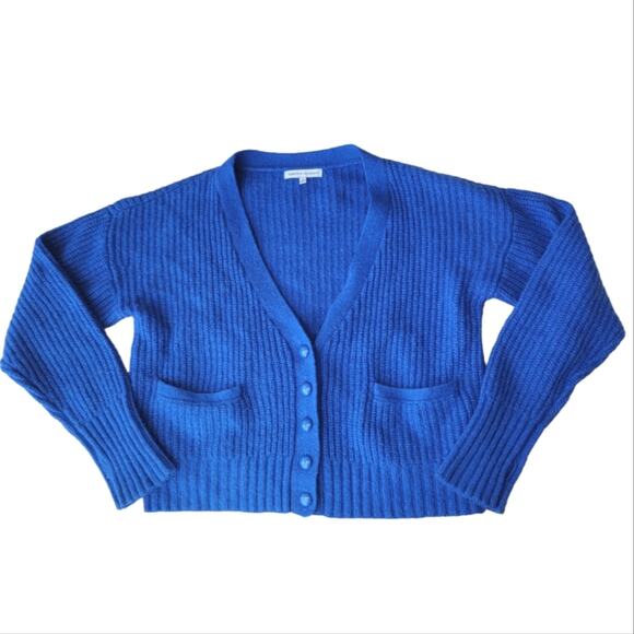 Rebecca Minkoff Blue Cardigan Sweater - Picture 2 of 7